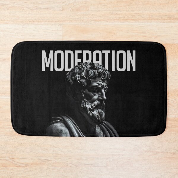 Item preview, MODERATION - Stoic Virtue & Mentality designed and sold by Patryk Wiatrowski.