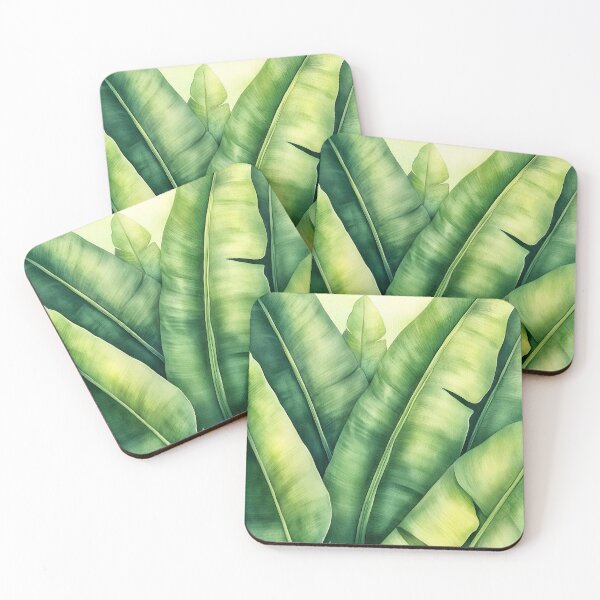 Item preview, Tropical banana leaves nature #pattern #nature designed and sold by JBJart.