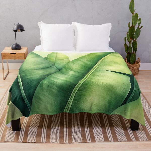 Item preview, Tropical banana leaves nature #pattern #nature designed and sold by JBJart.
