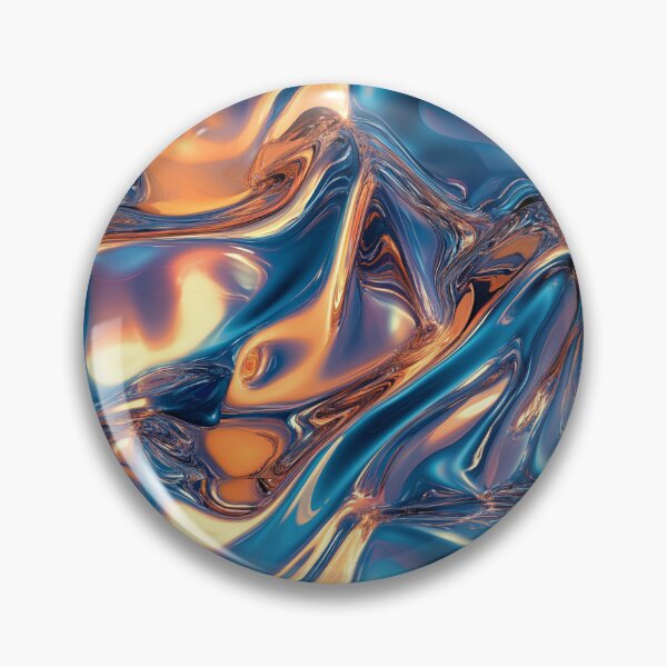 Item preview, Hypnotic Silver Fluid designed and sold by MidArtForge.