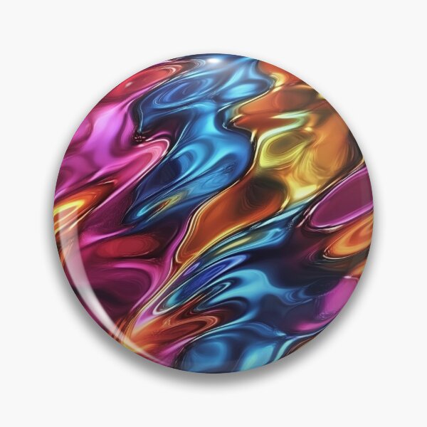 Item preview, Hypnotic Silver Fluid designed and sold by MidArtForge.