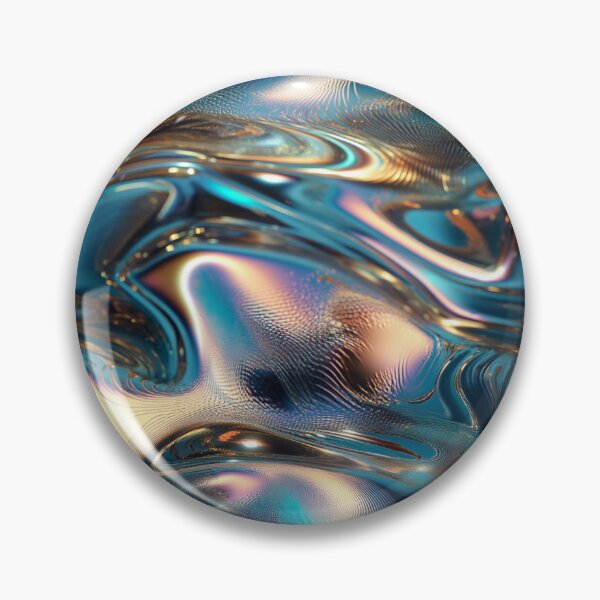 Item preview, Hypnotic Silver Fluid designed and sold by MidArtForge.