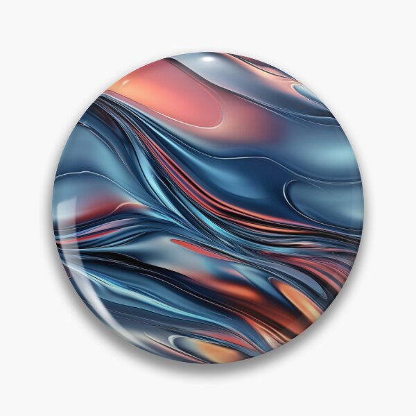 Item preview, Hypnotic Silver Fluid designed and sold by MidArtForge.