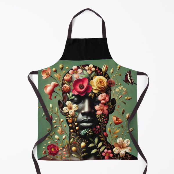 Item preview, Botanical Black Man portraiture designed and sold by EmeraldeaArt.