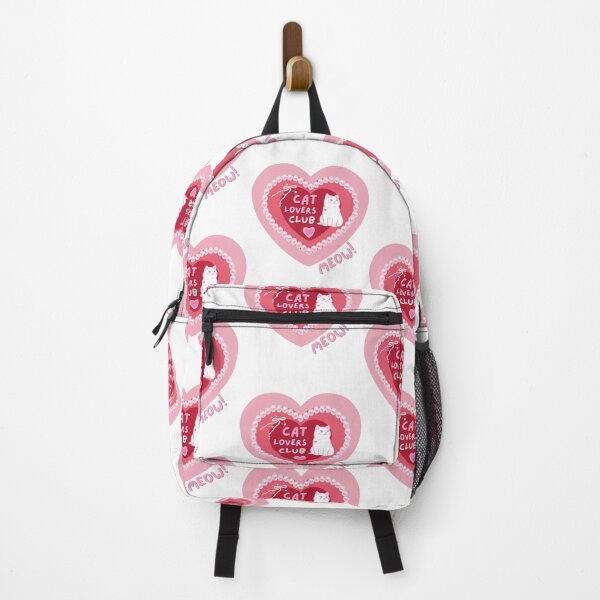 Item preview, Cat lovers club - Aesthetic heart designed and sold by ZerotwoStudio.
