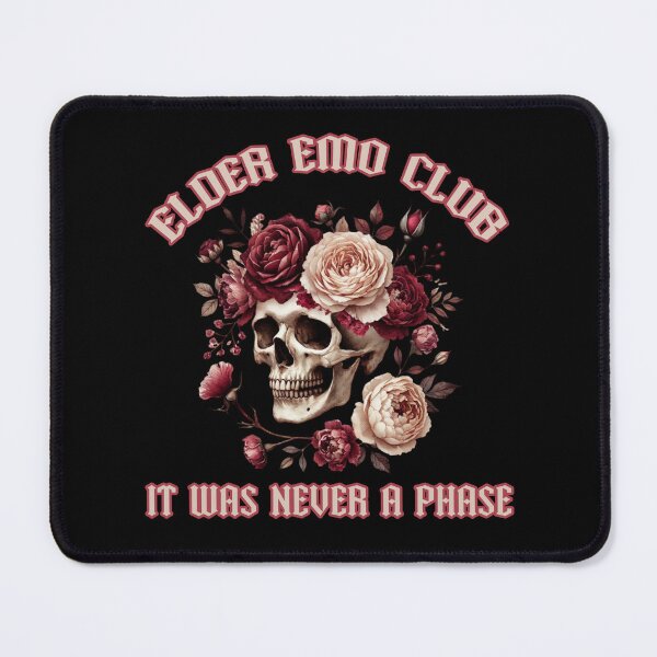 Item preview, Elder Emo Club - It Was Never A Phase  designed and sold by EnchantedOwl.