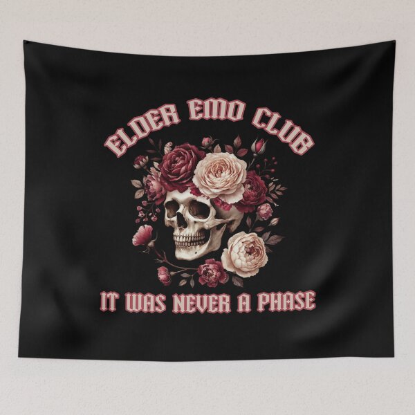 Item preview, Elder Emo Club - It Was Never A Phase  designed and sold by EnchantedOwl.