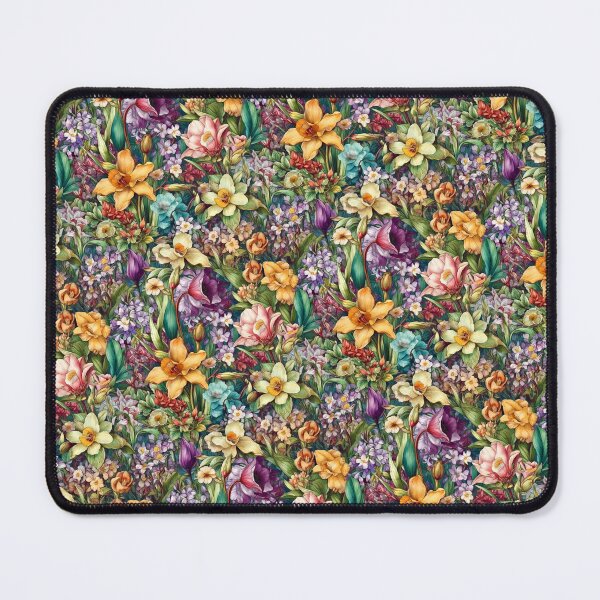 Item preview, Vibrant Vintage Style Spring Florals designed and sold by Karen MacKellar Designs.