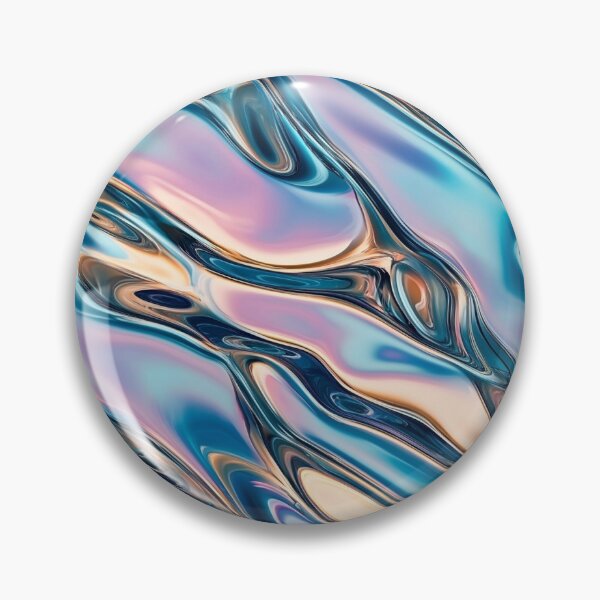 Item preview, Hypnotic Silver Fluid designed and sold by MidArtForge.