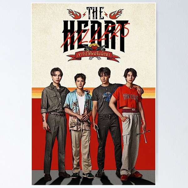 THE HEART KILLERS サインポスター The Heart Killers Thai BL FirstKhao JoongDunk