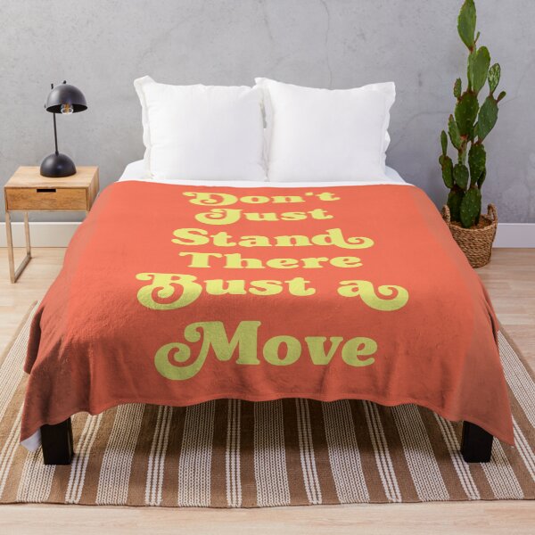 Item preview, Don't Just Stand There Quote (Orange Tone) designed and sold by Paigaam.