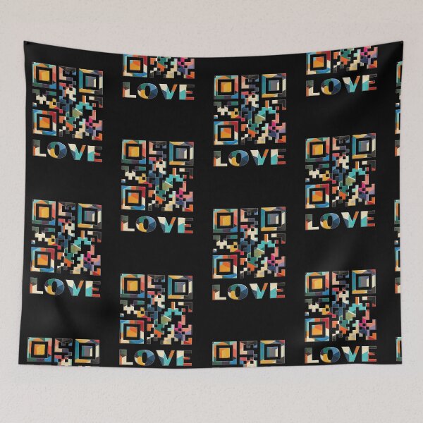 Item preview, LOVE QR designed and sold by mi-kam.