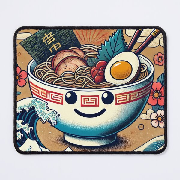 Item preview, Ukiyoe-style smiling ramen designed and sold by YamatoCharm.