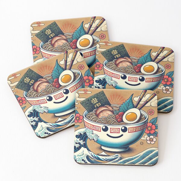 Item preview, Ukiyoe-style smiling ramen designed and sold by YamatoCharm.
