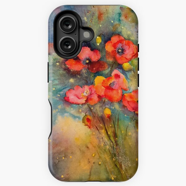 Artikel-Vorschau von Design in Aquarell mit Mohnblumen, designt und verkauft von Beatrice Cloake Art.