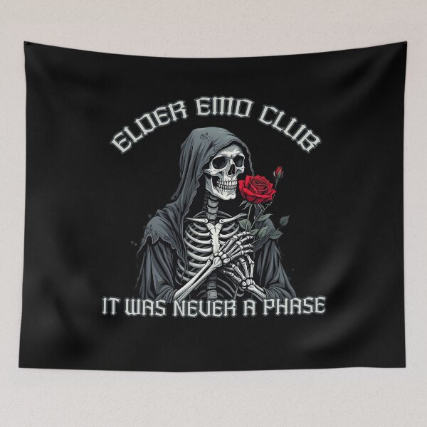 Item preview, Elder Emo Club - It Was Never A Phase  designed and sold by EnchantedOwl.