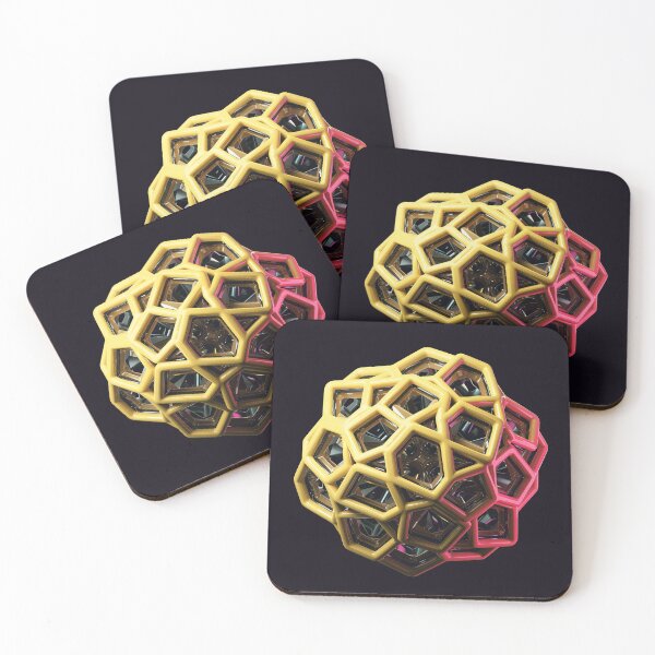 Item preview, UFO molecule. 3D Geometric. Abstract. Technofashion. designed and sold by BD-LLC.