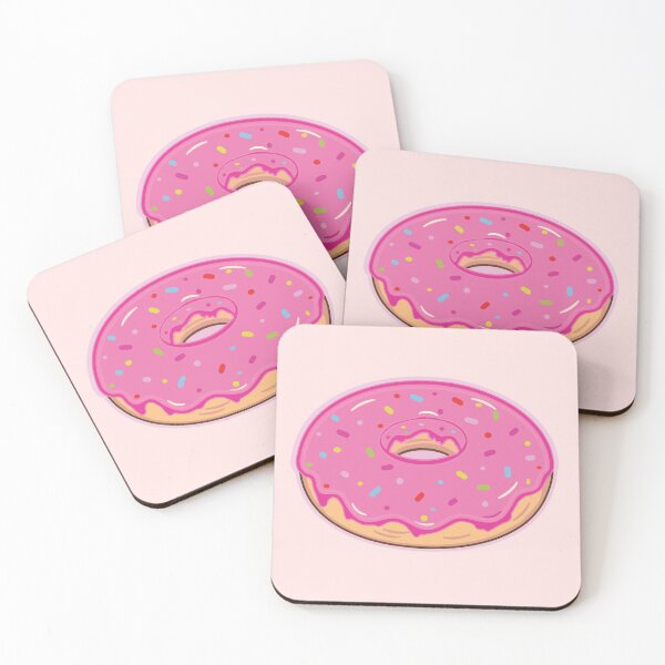 Item preview, Delicious pink donut designed and sold by Esinald.