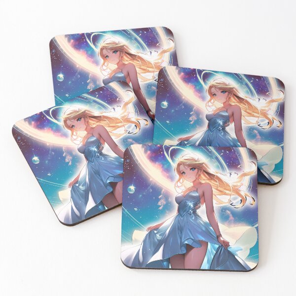 Item preview, Angelic observer of the cosmos - Dreamlike Art & Poetry designed and sold by Designs-Labs.