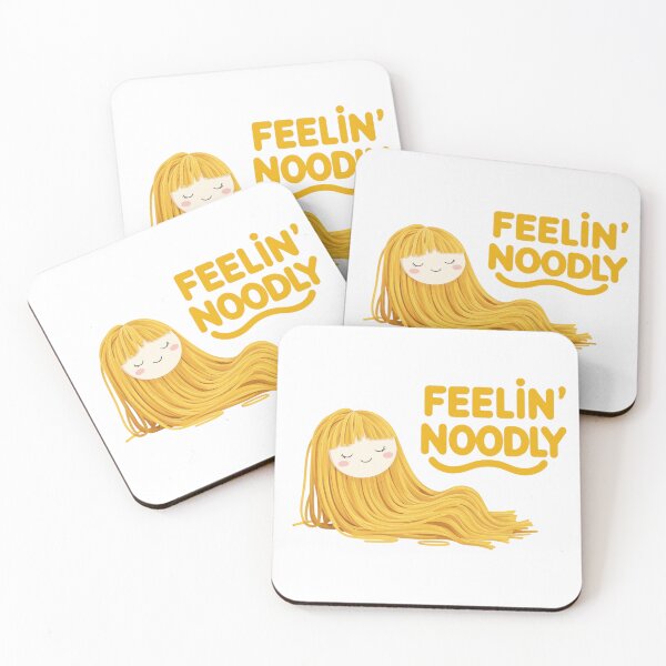 Item preview, Feelin' Noodly Cute Relaxing Spaghetti Noodles designed and sold by imaginewoefully.