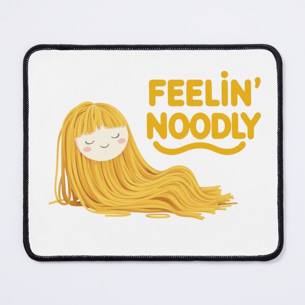 Item preview, Feelin' Noodly Cute Relaxing Spaghetti Noodles designed and sold by imaginewoefully.