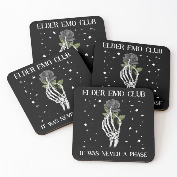 Item preview, Elder Emo Club - It Was Never A Phase  designed and sold by EnchantedOwl.