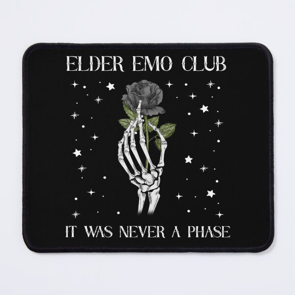 Item preview, Elder Emo Club - It Was Never A Phase  designed and sold by EnchantedOwl.
