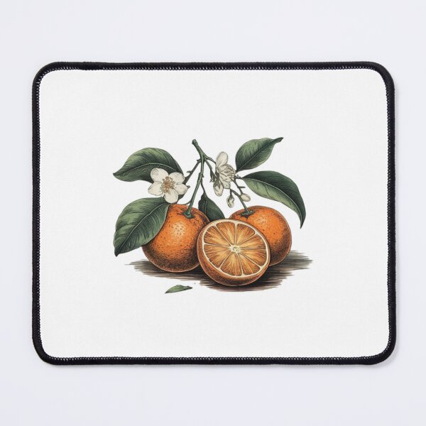 Item preview, Modern Trendy Watercolor Orange Fruit and Orange Blossom designed and sold by SOUFIANE1991.