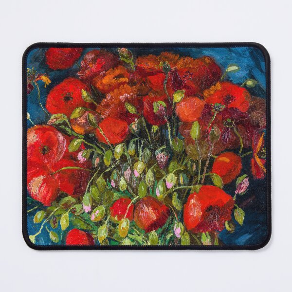 Item preview, Vincent Van Gogh Vase With Poppies designed and sold by ByOxCe.