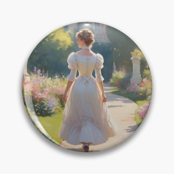Artikelvorschau, Victorian Grace: A Stroll Through the Garden entworfen und verkauft von BlareBlare.