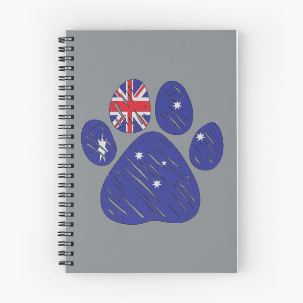 Item preview, Aussie Flag with Dog and Cat Paw designed and sold by Zakrytos ★★★★★.