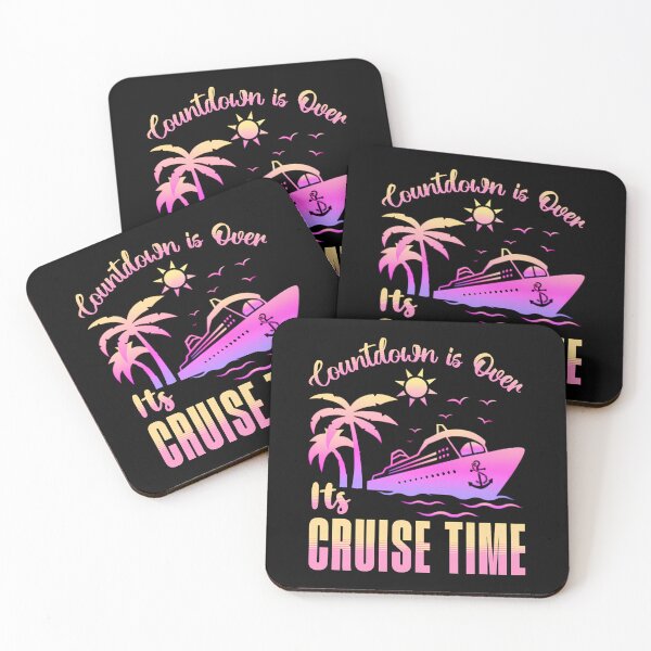 Item preview, Countdown is Over It's Cruise Time  Cruise Vacation  Cruise Ship Seagulls Tee And Funny Matching Family Cruise Gift designed and sold by MotivaChic.