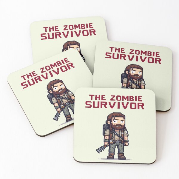 Item preview, Pixel Zombie Survivor designed and sold by Jollys-ArtShop.