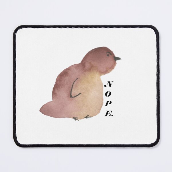 Item preview, Little brown bird of negativity designed and sold by AcornDesign.