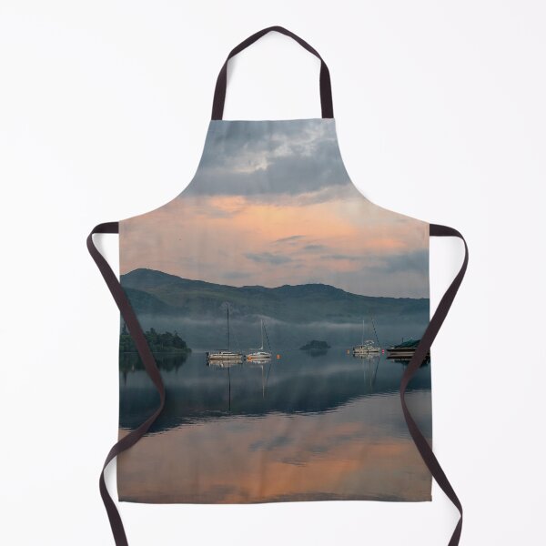 Item preview, Tranquil Derwentwater Lakeside at Dusk with Sailboats designed and sold by David Patterson.