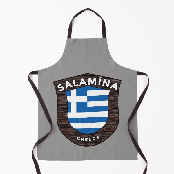 Item preview, Salamína Greece Emblem Flag designed and sold by World Designs.