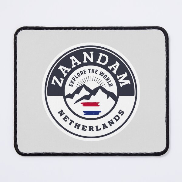 Item preview, Zaandam Netherlands Black and White Crest designed and sold by World Designs.