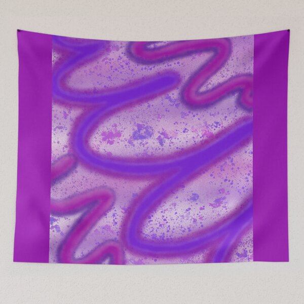 Item preview, Fuchsia Squiggles designed and sold by AnTartstudios.
