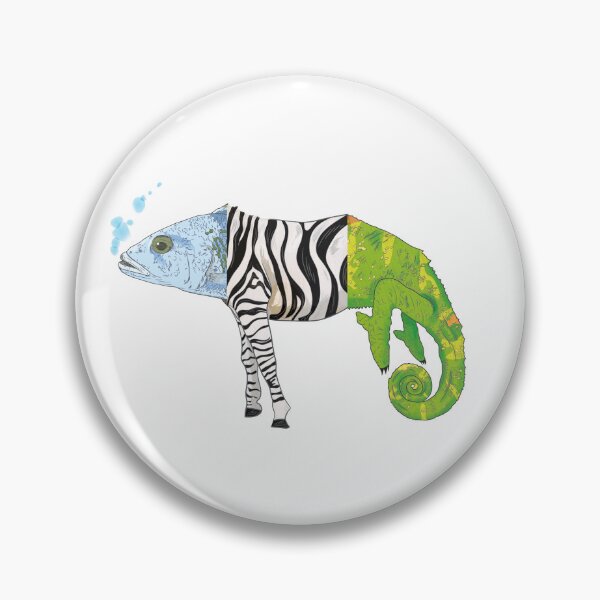 Artikelvorschau, Fisch Zebra Chamäleon entworfen und verkauft von Domnc.