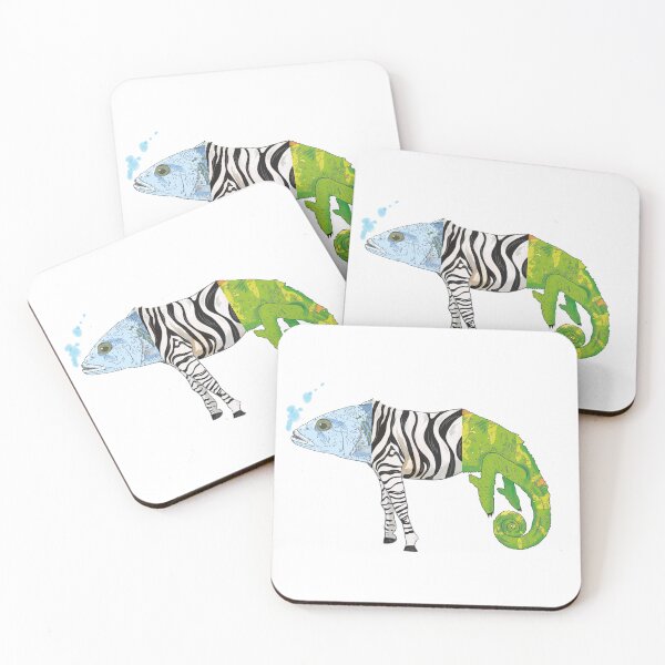 Item preview, Fish Zebra Chameleon designed and sold by Domnc.