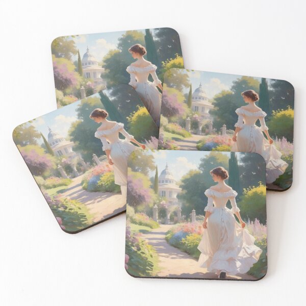 Item preview, Impressionist Beauty: A Victorian Lady’s Garden Walk designed and sold by BlareBlare.