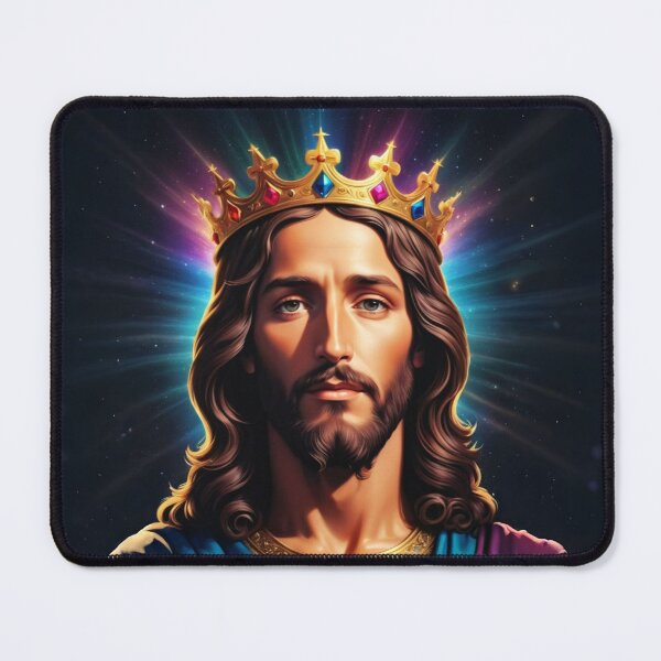 Item preview, Colorful Jesus Christ’s portrait 1 designed and sold by Warih.