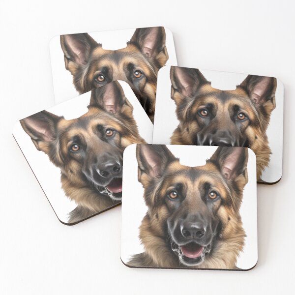 Item preview, German Shepherd looking at you designed and sold by VladislavDesigns.