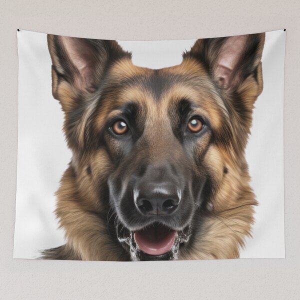 Item preview, German Shepherd looking at you designed and sold by VladislavDesigns.