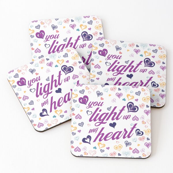 Item preview, You Light Up My Heart, Love Gift,  designed and sold by AtiPrintary.