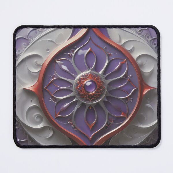 Item preview, Purple Floral Art designed and sold by DigitalHeadache.