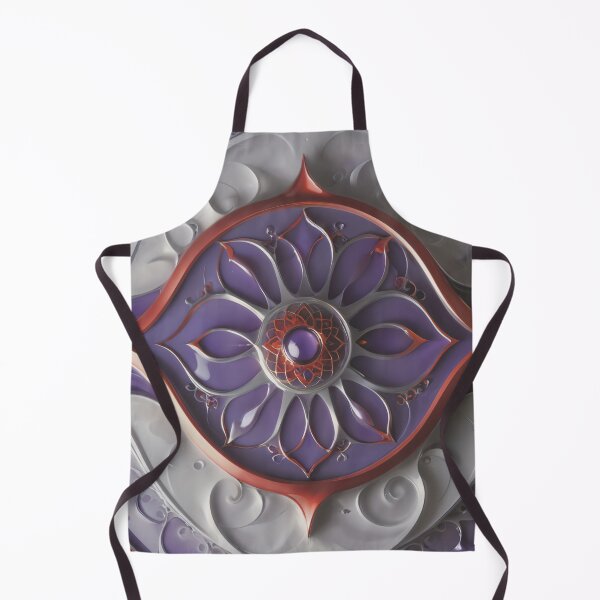 Item preview, Purple Floral Art  designed and sold by DigitalHeadache.