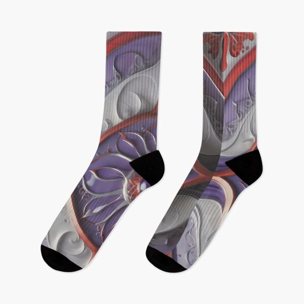 Item preview, Purple Floral Art  designed and sold by DigitalHeadache.