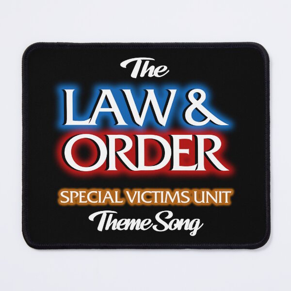 Item preview, The Law & Order SVU Theme Song designed and sold by LousyTShirts.