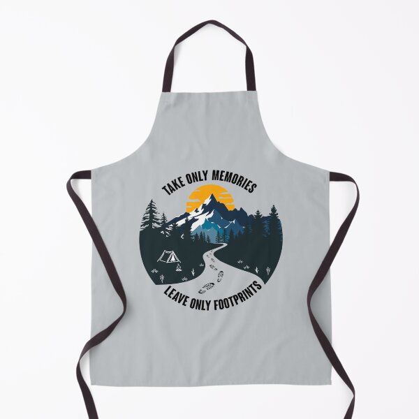 Item preview, TAKE ONLY MEMORIES, LEAVE ONLY FOOTPRINTS design designed and sold by ArthousePromos.